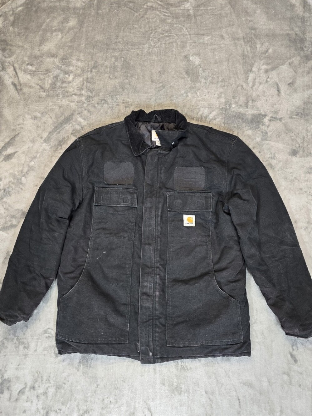 Vintage Carhartt Quilted Insulated Artic Traditional Coat Jacket Size Large USA